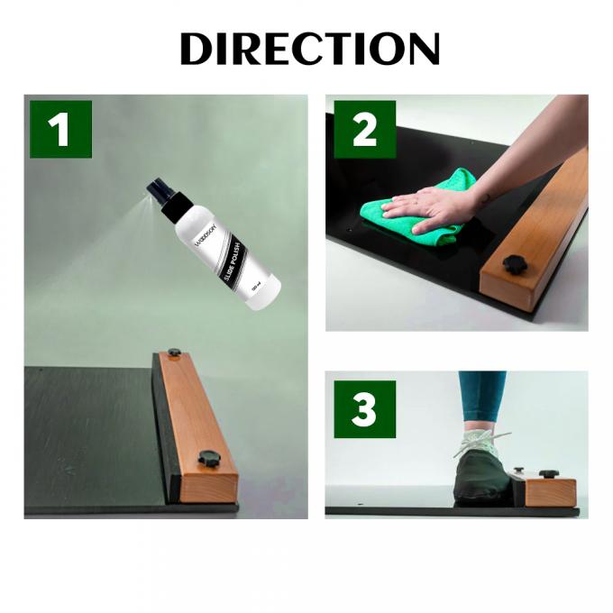 Gepersonaliseerde Hockey Slide Board Polish Premium Silicone Spray Safe voor Hockey Tile 2